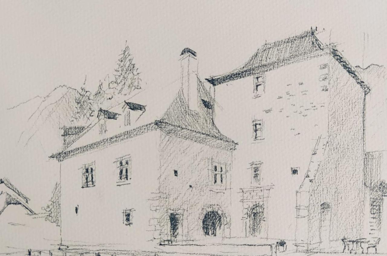 Chateau D'Arance Hotel Restaurant Espace Bien-Etre Cette-Eygun Exterior photo
